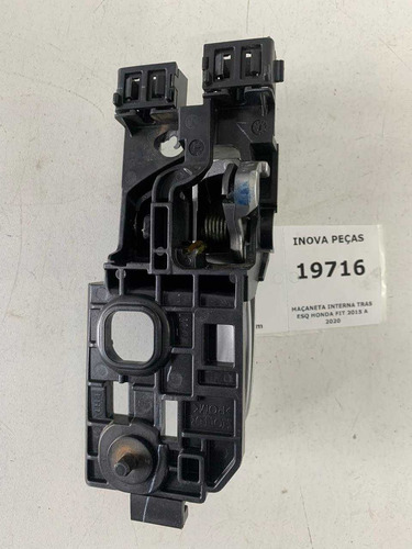 Maçaneta Interna Tras Esq Honda Fit 2015 A 2020 Branco Traseira - Imagem 2