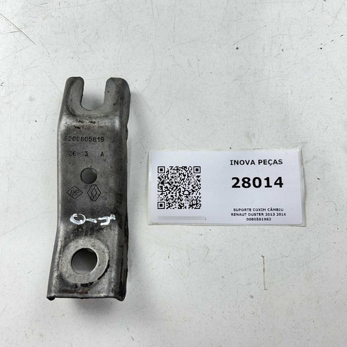 Suporte Coxim Câmbio Renaut Duster 2013 2016 0080581982
