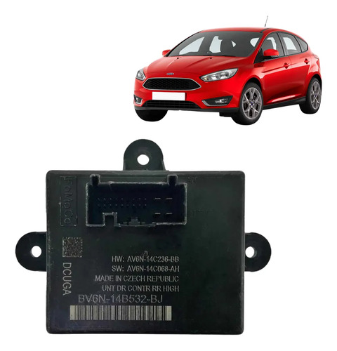 Módulo Vidro Elétrico Ford Focus 2017 Traseiro Esquerdo