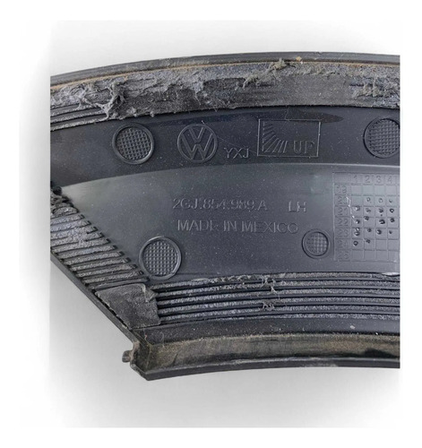  Friso Porta Traseira Esquerda Vw Taos 20 24 2gj854989a Preto - Imagem 3