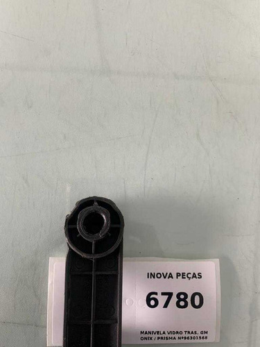 Manivela Vidro Tras. Gm Onix / Prisma Nº96301568 Preto - Imagem 2