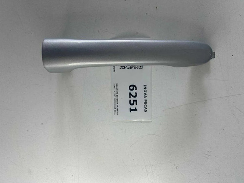 Maçaneta Externa Traseira Direita Fiat Mobi 2015 2020 Prateado Dianteira/traseira
