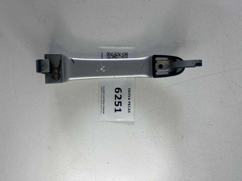 Maçaneta Externa Traseira Direita Fiat Mobi 2015 2020 Prateado Dianteira/traseira - Imagem 2