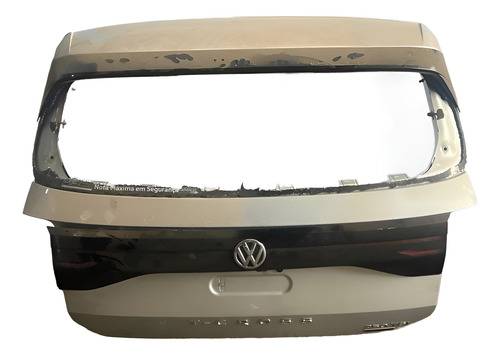 Tampa Traseira Vw Tcross 2019 Usada Tampa Limpa Branco