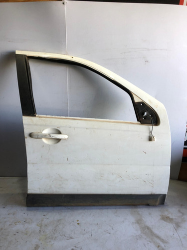 Porta Dianteira Direita Palio Wekend 4p Original 2010 Usada Dianteira Direito Branco - Imagem 2