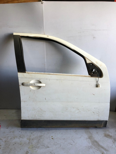 Porta Dianteira Direita Palio Wekend 4p Original 2010 Usada Dianteira Direito Branco - Imagem 3