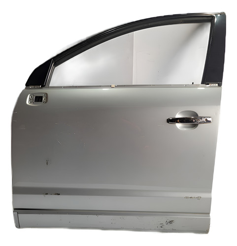 Porta Dianteira Esquerda Chevrolet Captiva 2010 Orig Usada Esquerdo Prateado Dianteira