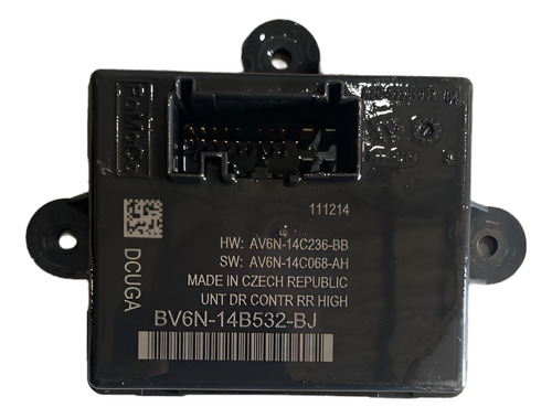Módulo Porta Traseira Direita Ford Focus 2014-2015 Original