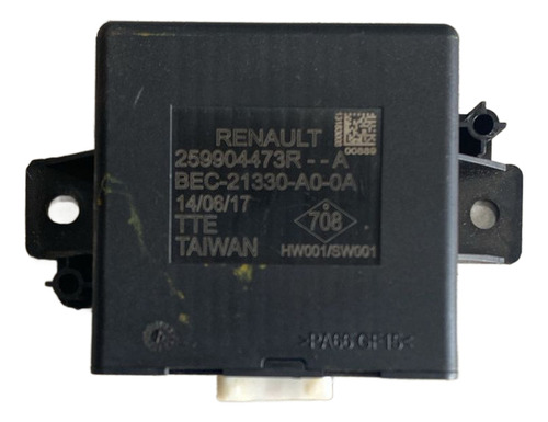 Módulo Sensor Estacionamento Renault Duster Original Usado