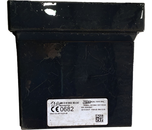 Módulo 0682 Original Citroën C4 Lounge 9801695280-00 Usado.