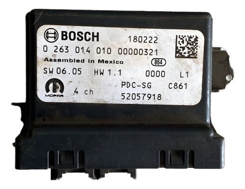 Módulo Sensor Estacionamento Jeep Compass 0 263 014 010 Orig