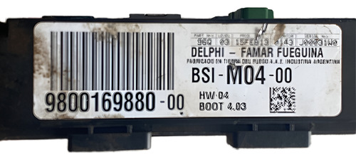 Módulo Bsi Original Citroën C3 2013 - Imagem 2