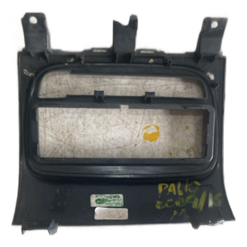 Moldura Rádio Original Fiat Strada 2013 A 2016 Preto - Imagem 2