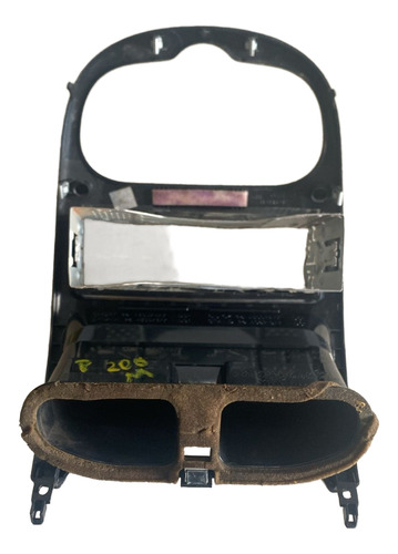 Moldura Difusor Ar Central Painel Rádio Original Peugeot 206 - Imagem 3