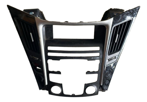 Moldura Painel Central Multimídia Orig Sonata 2010 2011 - Imagem 2