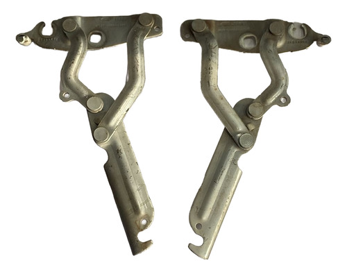 Par Dobradiças Capô Original Ford New Fiesta 2011 A 2019 - Imagem 2