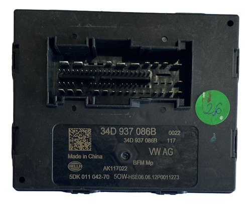 Módulo De Controle Original Vw Gol Voyage Saveiro 34d937086b