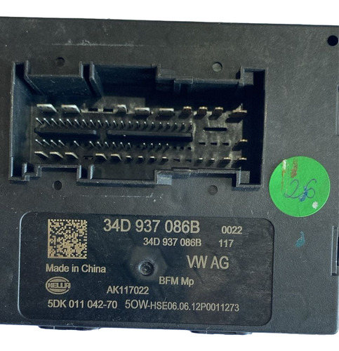 Módulo De Controle Original Vw Gol Voyage Saveiro 34d937086b - Imagem 2