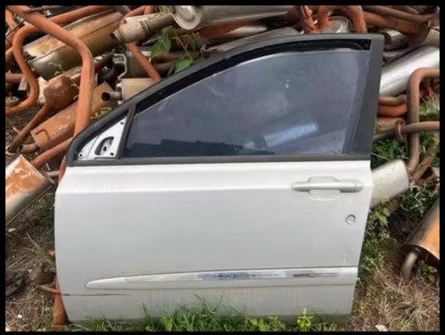Porta Motorista Stilo Fiat 2005 Usada Dianteira Esquerdo Prata - Imagem 2