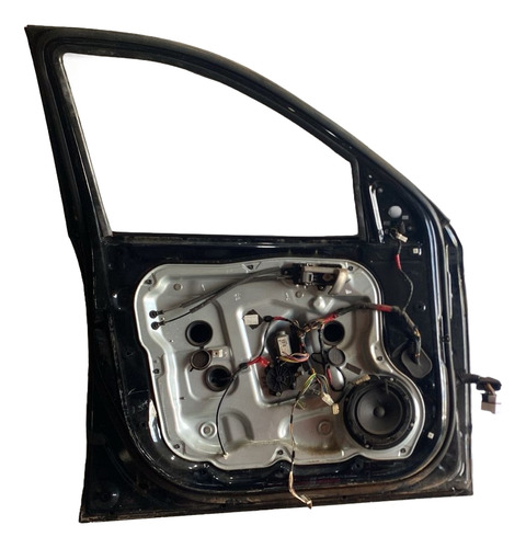 Porta Dianteira Esq Hyundai Santa Fé 2012 Usada Dianteira Esquerdo Preto - Imagem 2