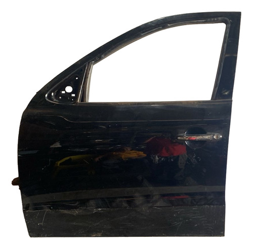 Porta Dianteira Esq Hyundai Santa Fé 2012 Usada Dianteira Esquerdo Preto - Imagem 3