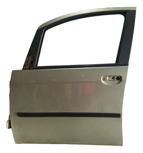 Porta Dianteira Esquerda Fiat Idea 2008 Usada Dianteira Esquerdo Prateado - Imagem 3
