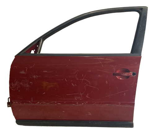 Porta Dianteira Esq Vw Passat 2004 Usada Dianteira Esquerdo Vermelho - Imagem 3