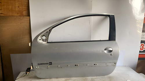 Porta Dianteira Esq Peugeot 206 2p Usada Dianteira Esquerdo Prateado