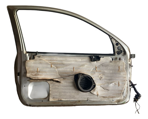 Porta Dianteira Esq Peugeot 206 2p Usada Dianteira Esquerdo Prateado - Imagem 2