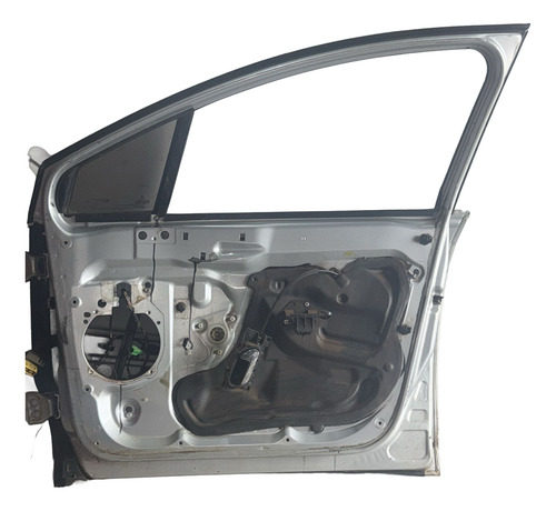 Porta Dianteira Direita C4 Pallas 2008 Usada Dianteira Direito Prateado - Imagem 2