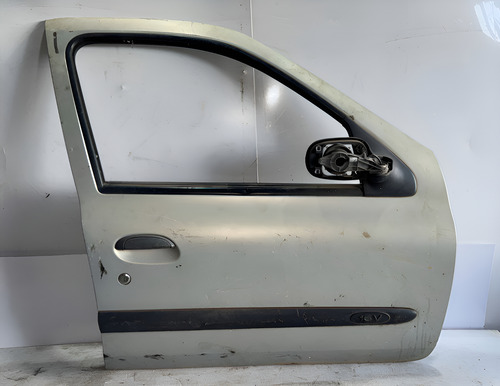 Porta Dianteira Direita Orig. Clio 2000-2012 4p Usada Direito Prateado Dianteira