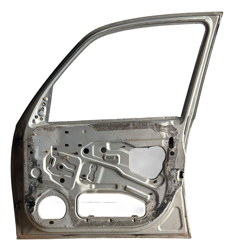 Porta Dianteira Dir. Chevrolet Meriva 2002-2012 Usada Dianteira Direito Prateado - Imagem 2