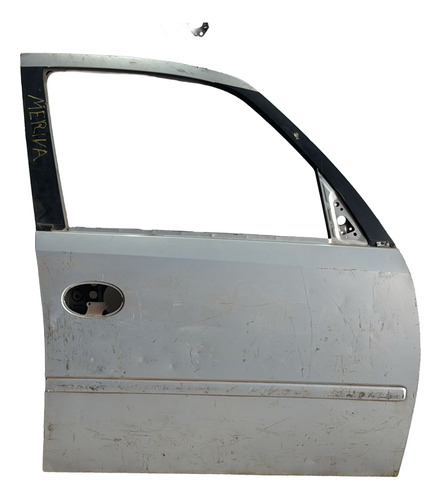 Porta Dianteira Dir. Chevrolet Meriva 2002-2012 Usada Dianteira Direito Prateado - Imagem 3