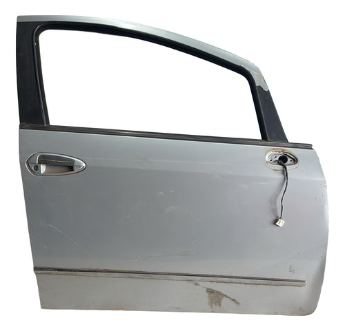 Porta Dianteira Dir. Fiat Linea 2007-2016 Usada Dianteira Direito Prateado - Imagem 3