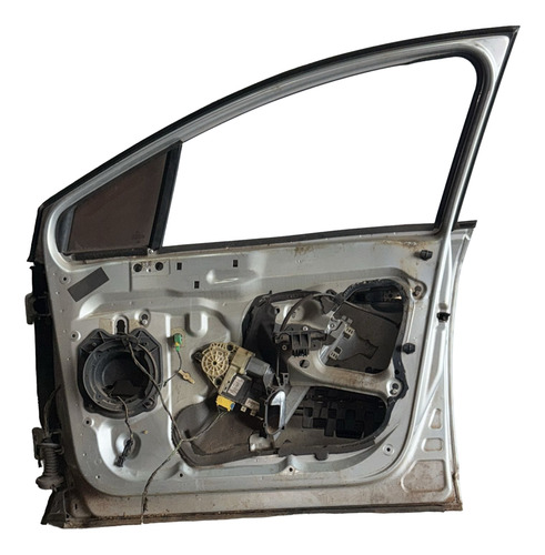 Porta Dianteira Dir. Citroën C4 Pallas 2010 Usada 4p Dianteira Direito Prateado - Imagem 2