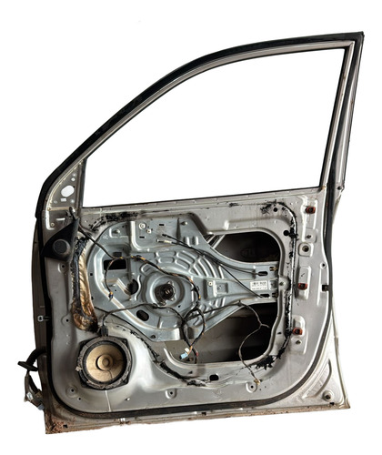 Porta Dianteira Dir. Tucson 2010 Usada C/ Detalhes Direito Prateado Dianteira - Imagem 2