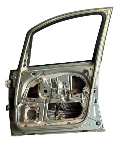 Porta Dianteira Direita Idea 2008 4p Usada Dianteira Direito Prateado - Imagem 2