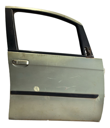 Porta Dianteira Direita Idea 2008 4p Usada Dianteira Direito Prateado - Imagem 3