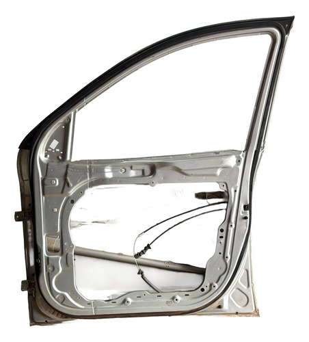 Porta Dianteira Dir. Santa Fe 2010 4p Usada Dianteira Direito Prateado - Imagem 2