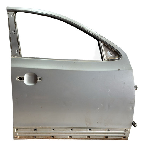 Porta Dianteira Dir. Santa Fe 2010 4p Usada Dianteira Direito Prateado - Imagem 3