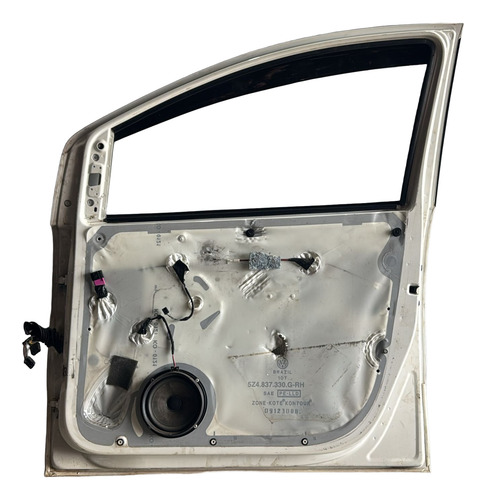 Porta Dianteira Dir. Fox 4p 2004-2010 Usada C/ Detalhes Dianteira Direito Branco - Imagem 3