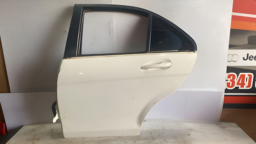 Porta Tras. Esq. Orig. Mercedes-benz C180 2012 Usada Traseira Esquerdo Branco