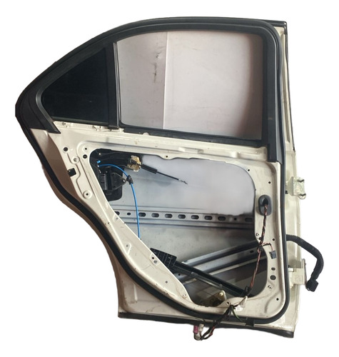 Porta Tras. Esq. Orig. Mercedes-benz C180 2012 Usada Traseira Esquerdo Branco - Imagem 3