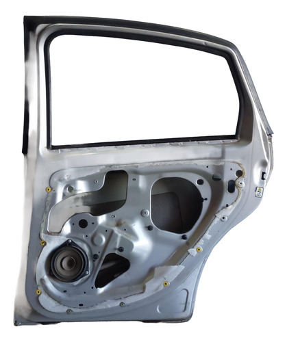 Porta Traseira Dir. Fiat Linea 2008-2016 Original Usada Traseira Direito Prateado - Imagem 2