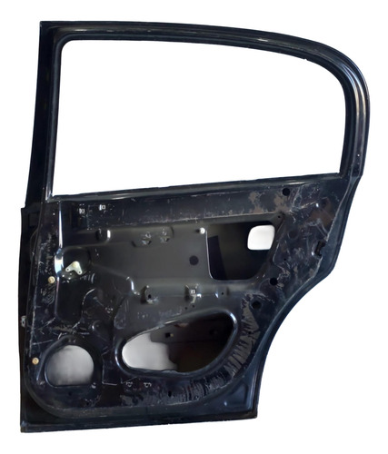 Porta Traseira Dir. Gm Astra 2005 Original Usada Traseira Direito Preto - Imagem 2