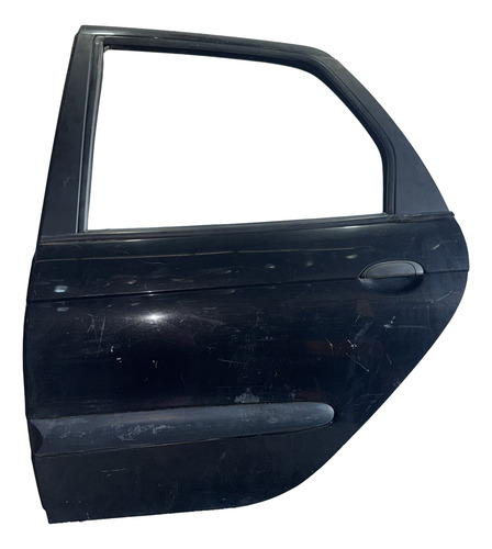Porta Traseira Esq. Scenic 2003 Até 2010 Usada Traseira Esquerda Preto - Imagem 3