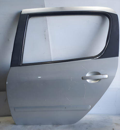 Porta Traseira Esq. 307 Hatch 2002 Até 2012 Usada Traseira Esquerda Prateado