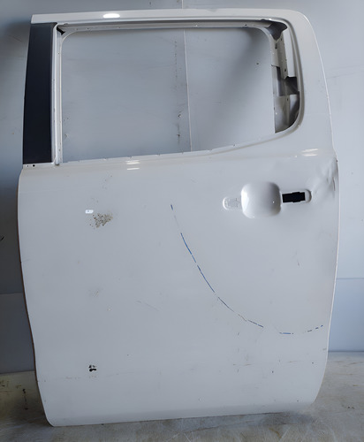 Porta Traseira Esq. Ranger 2013 Até 2020 Usada C/ Detalhe Traseira Esquerda Branco