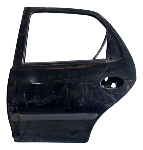 Porta Traseira Esq. Original Celta 2007-2016 Usada Preto Traseira Esquerdo - Imagem 3