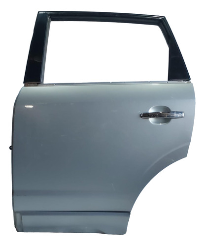 Porta Traseira Esq. Original Captiva 2008-2015 Usada Traseira Esquerdo Prateado - Imagem 3